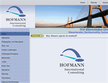 Tablet Screenshot of hic.hofmann-kollegen.de